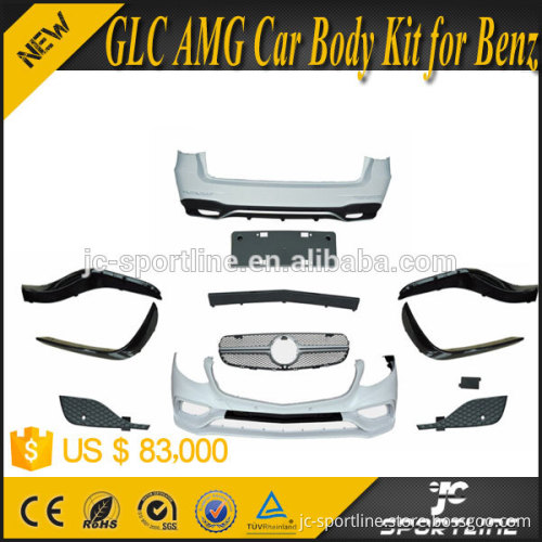 GLC Changed to AMG Style PP Body Kit for Ben z AMG 2016
